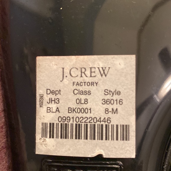 J.CREW JELLY SHOES BALLET FLATS BOW WOMENS SIZE 8 - Picture 7 of 8